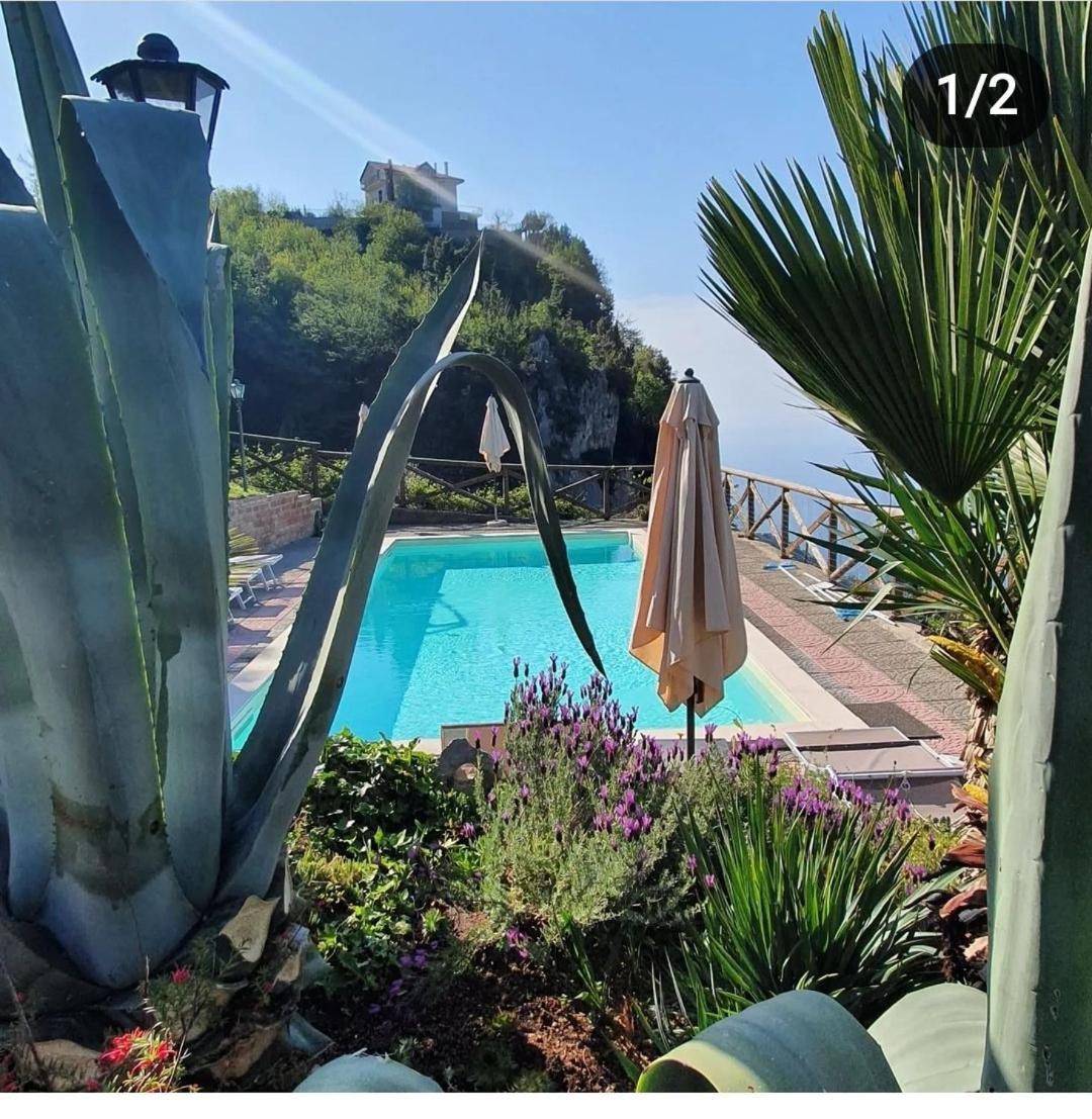 Bed and Breakfast La Cicogna Agerola Exterior foto