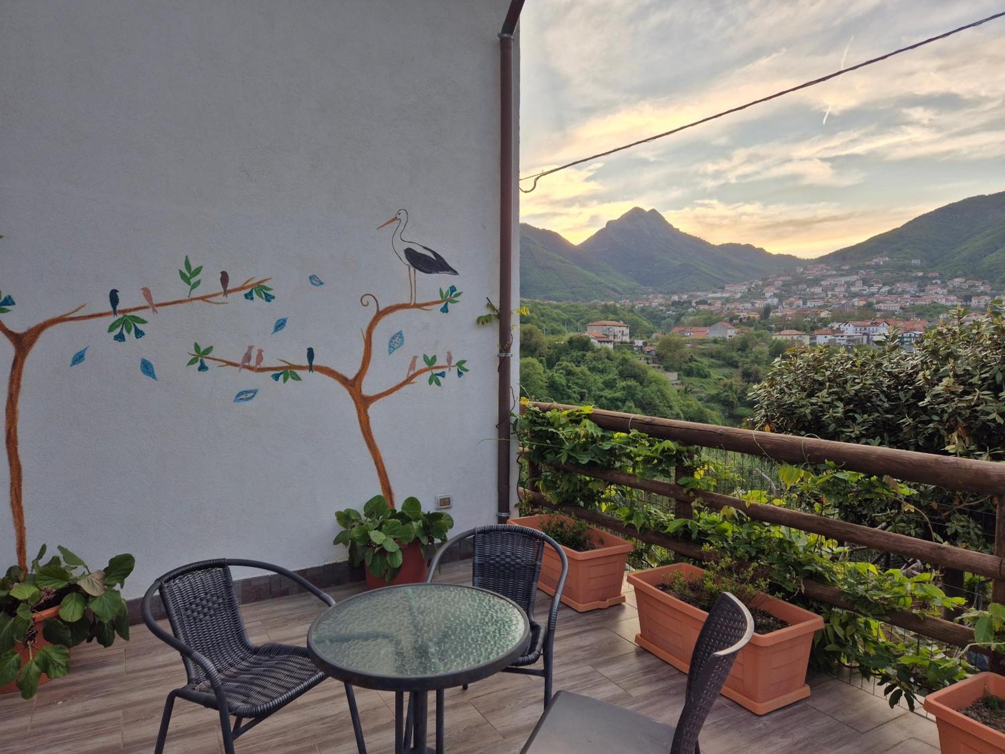 Bed and Breakfast La Cicogna Agerola Exterior foto